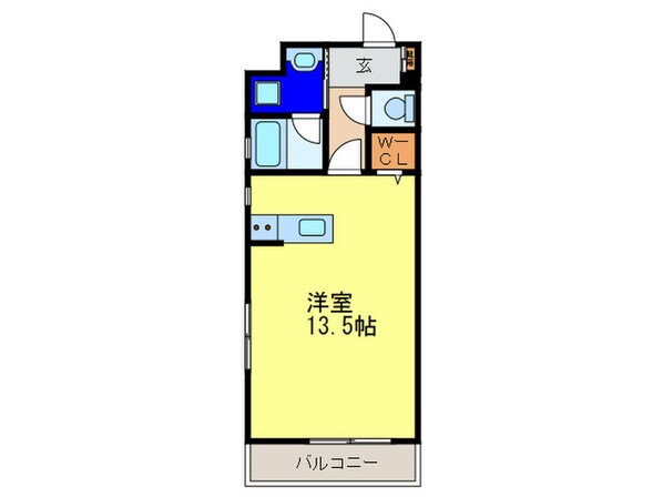 サムティレジデンス平和大通りの物件間取画像